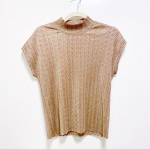 VTG Gold Smock Shirt